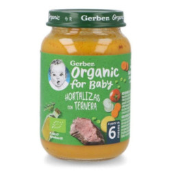Gerber Organic Hortalizas Con Ternera 1 Tarrito