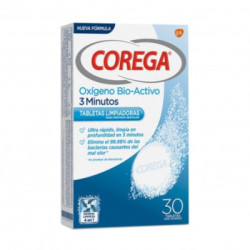 Corega Oxigeno Bio Activo 30 Tabletas