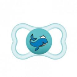 Chupete Mam Silicona Supreme Ballena Azul 16+ M