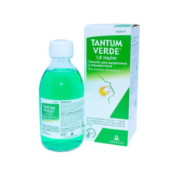 Tantum verde 1,5 mg ml solucion para gargarismos y enjuague bucal 1 frasco 240 ml