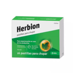 Herbion 16 pastillas para chupar